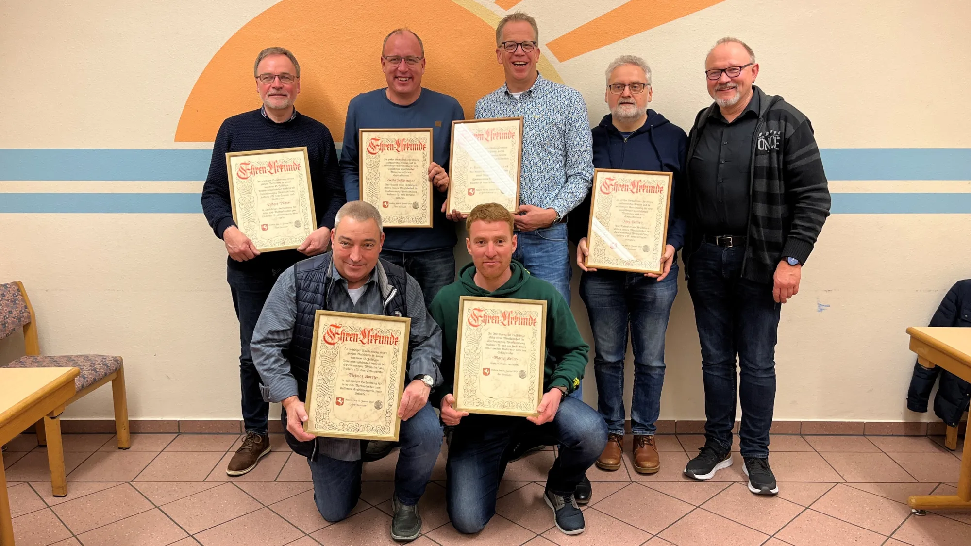 Die Jahreshauptversammlung des Spielmannszug Westfalenklang Hullern fand zum dritten Mal im Pfarrheim der St. Andreas Kirche statt. Während der Jahreshauptversammlung blickten die Mitglieder auf das vergangene Jahre 2022 zurück.